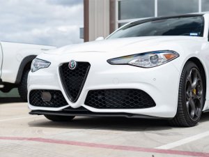 Alfa Romeo Giulia Front Spoiler - Carbon Fiber - Italia Style - Stile Italia - Sport/ Ti/ Veloce - V3 Alfa Romeo Giulia Front Spoiler - Carbon Fiber - Italia Style - Stile Italia - Sport/ Ti/ Veloce - V3